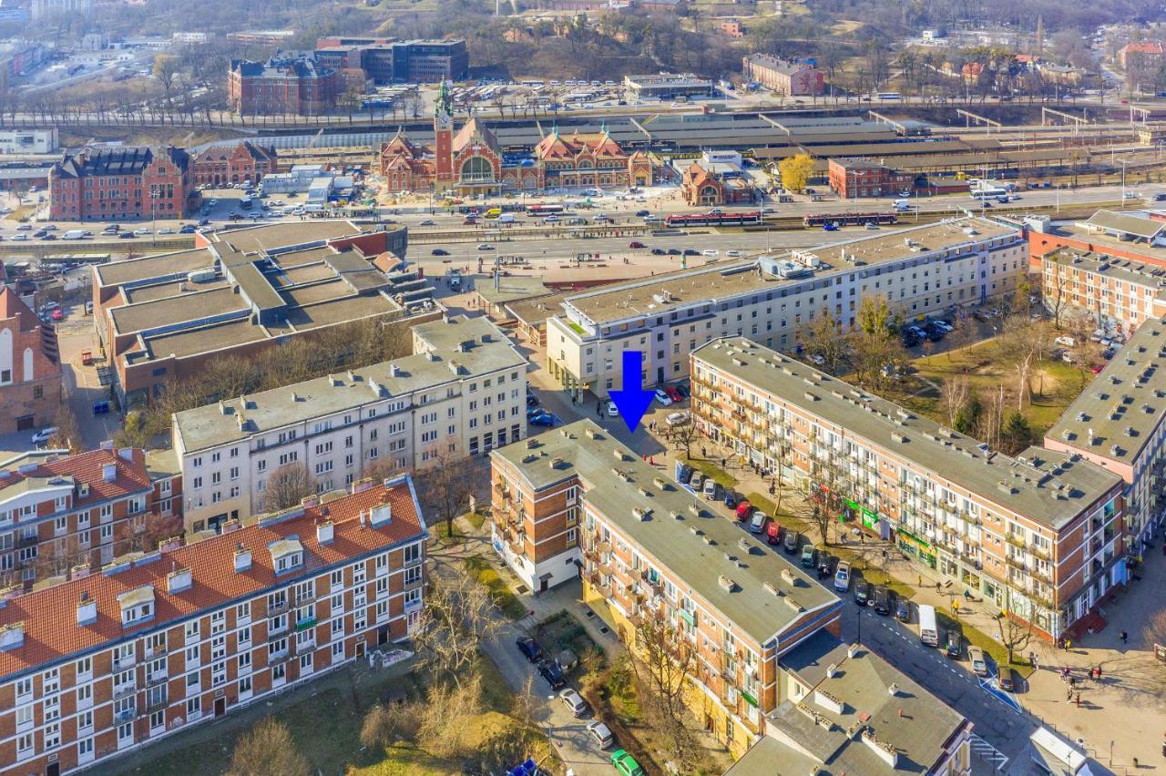 Apartamenty Przytulne Z Balkonem, 150M Od Dworca Gdansk Glowny Екстер'єр фото